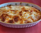 Foto del paso 5 de la receta: Huevos con chorizo picante en salsa bechamel