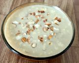 A picture of step 8 of Paneer Kheer.