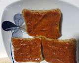 A picture of step 1 of Toasts pizza.