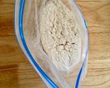 A picture of step 2 of Baked Parmesan Chicken Tenders.