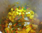 Foto del paso 15 de la receta: Sopa de mariscos a los tres caldos e infusionada con azafrán
