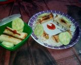 A picture of step 13 of Fried bread roll.