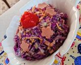 عکس مرحله 3 از دستور سالاد ژامبون و کلم بنفش