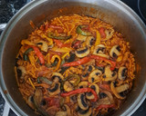 Foto del paso 8 de la receta: Fideos con tiras de lomo
