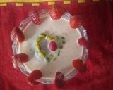 A picture of step 9 of Strawberry 🍓 Rabdi (with compote).