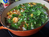 Potaje de garbanzos y alubias