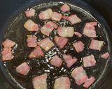 A picture of step 2 of Boeuf Bourguignon.