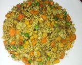 A picture of step 4 of Veggies scrambled egg.