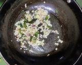 A picture of step 1 of Masala Rava Dosa.