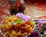 তাল দিয়ে তৈরি মিষ্টি বোঁদে(Tal diya misti Bondie recipe in Bengali) রেসিপির ধাপ 4 ছবি