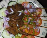 A picture of step 3 of Suya.
