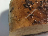 Flan de galletas rellenas de chocolate