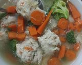 Foto langkah ke 3 dari resep Bakso ayam tanpa tepung tanpa telur.