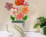 Foto langkah ke 6 dari resep Flower Cookies With Royal Icing.