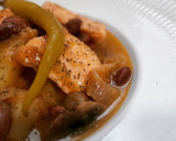 Foto del paso 9 de la receta: Guiso de salmón con patatas y alubias rojas