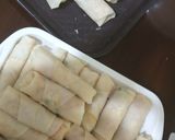 A picture of step 4 of Chicken spring Roll!.