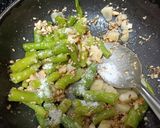 A picture of step 2 of Jawarichi Thecha Bhakri.