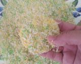 Hình bước làm 3 của món Bánh bí đỏ chiên