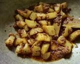 আলু পাঁপরের তরকারি (Aloo Papad Sabzi recipe in Bengali) রেসিপি ধাপ - 4 ছবি