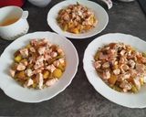 Foto del paso 7 de la receta: Quinoa con salmón, espárragos y mango
