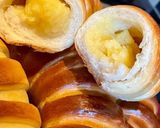 Pas rețetă Cornuri sau Bageluri rusești cu cremă de vanilie și Nutella ❤️ 1 fotografie