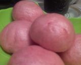Foto langkah ke 10 dari resep Bak pao strawberry coklat "empuk".