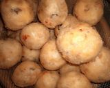 A picture of step 3 of Liver yam balls with Maltshake.