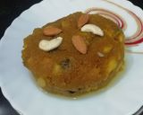 A picture of step 6 of Moong dal & dry fruits halwa.