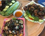 A picture of step 3 of Eggplant Stew with Catfish.