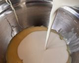 Keksztorta sűrített tejes és tejszínes krémmel 🍋🍰 recept fázis 2 fotója