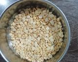 A picture of step 2 of Dal dhokli.