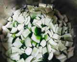 Hình bước làm 3 của món Mứt dừa non bằng nồi chiên không dầu