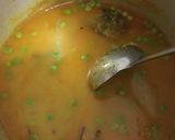 A picture of step 3 of Green peas kurma.