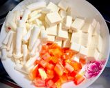 Hình bước làm 1 của món Canh nấm nấu đậu hũ non