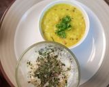 A picture of step 3 of Namkin lassi.
