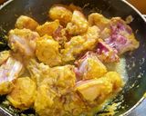 চিকেন দিয়ে আলু পালং এর ডালনা (chicken diye palak er dalna recipe in Bengali) রেসিপি ধাপ - 3 ছবি