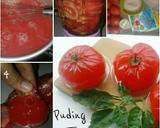 Puding tomat langkah memasak 6 foto