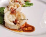 A picture of step 7 of Chicken dumplings(momos).