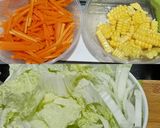 Foto langkah ke 1 dari resep Cah sawi bakso.