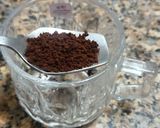 A picture of step 1 of Hand beaten fluffy coffee.