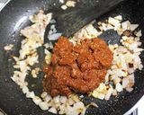 A picture of step 3 of Mutton Ghee Roast.