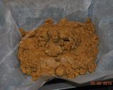 A picture of step 5 of Besan Halwa حلوای آرد نخودچی.