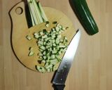 Foto del passaggio 1 della ricetta Risotto alle zucchine e stracchino