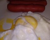 Foto del paso 1 de la receta: Salchichas con huevo poché