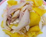Hình bước làm 3 của món Miến Dong Gà Ta(Ức Gà) Nấu Với Măng Khô Đặc Sản Tây Bắc