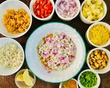 A picture of step 6 of Instant Maggi (Bhel puri).
