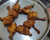 A picture of step 2 of Chicken Lollipop.