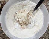 Foto del paso 4 de la receta: 🍔 Pan para hamburguesas con sésamo - técnica Tang zhong 😍 Esponjosidad única 🍔