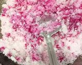 A picture of step 1 of Beetroot Coconut open Bhapa Pitha.