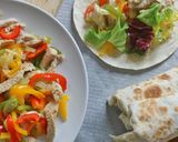 Foto del paso 3 de la receta: Fajitas mexicanas fáciles [Con opción para veganos]